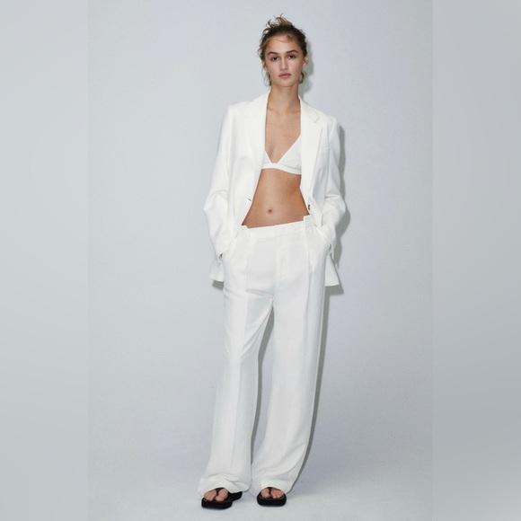 ZARA FULL LENGTH TROUSERS - Picture 4 of 5